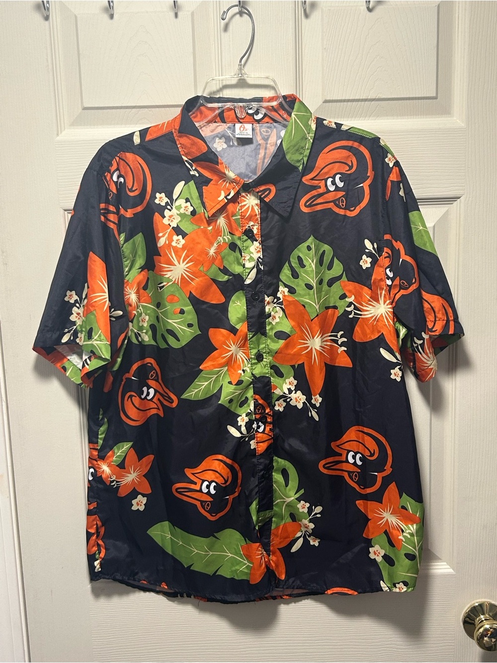 2021 Baltimore Orioles Hawaiian Shirt Men’s Medium SGA Stadium Baseball MLB
